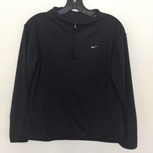 Nike Dri-Fit jacket embroidered logo size M black